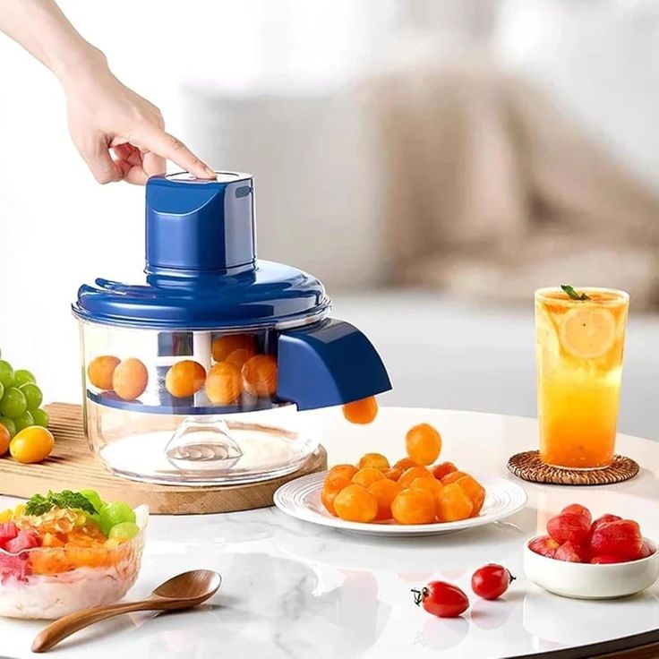 Electric Peeling Machine for Grape, Rechargeable Fruit and Vegetable Automatic Peeler, Quick Peeling Machine for Home, Camping and Businesses, NOT Fits for Large Fruits as Potatoes and Apples: Home & Kitchen