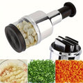 1pc Manual Garlic Press and Food Chopper