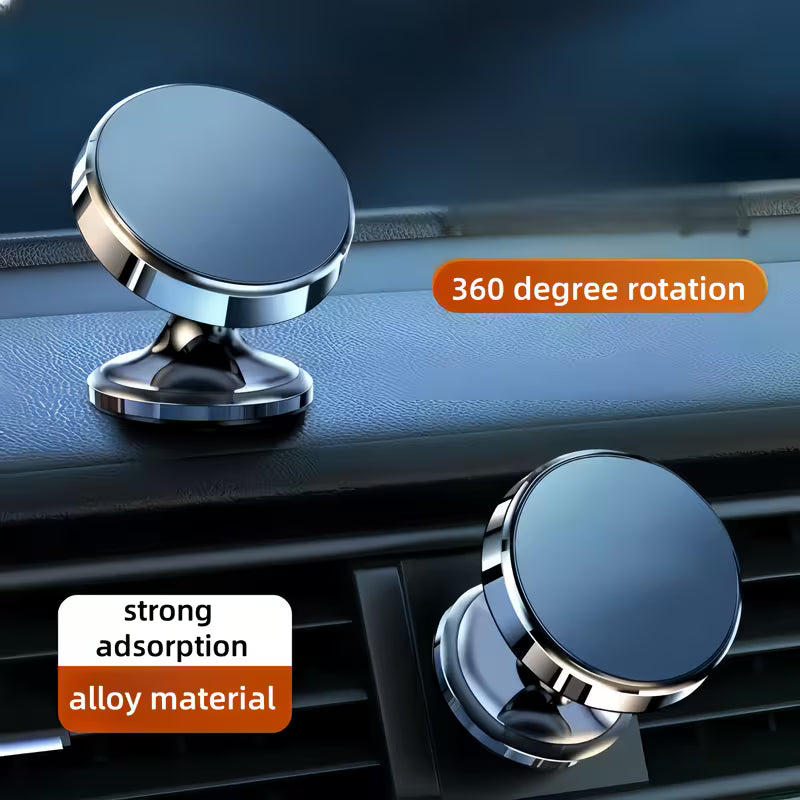 360° Rotatable Magnetic Car Phone Holder: