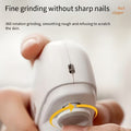 Electric Nail Clipper with LED Light, Anti-Pinch Safety Feature,